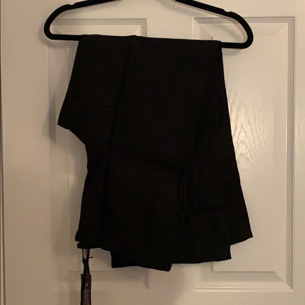 VS flax (linen) pants. Wide leg, drawstring waist